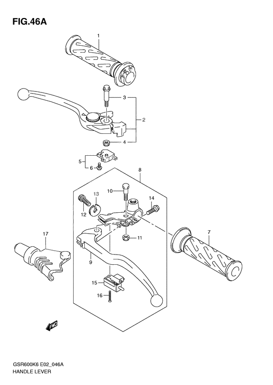 Handle lever              

                  Model l0