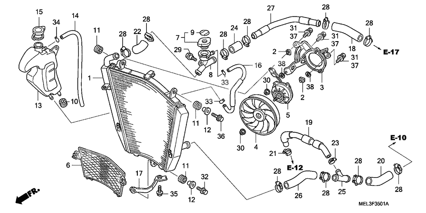 Radiator              

                  CBR1000RR6/7