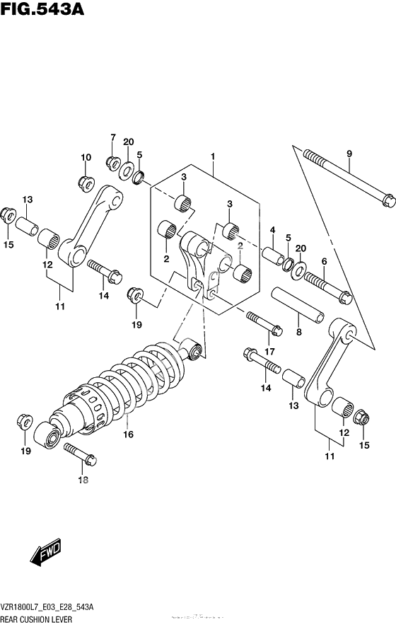 Рычаг прогрессии (Vzr1800L7 E28)