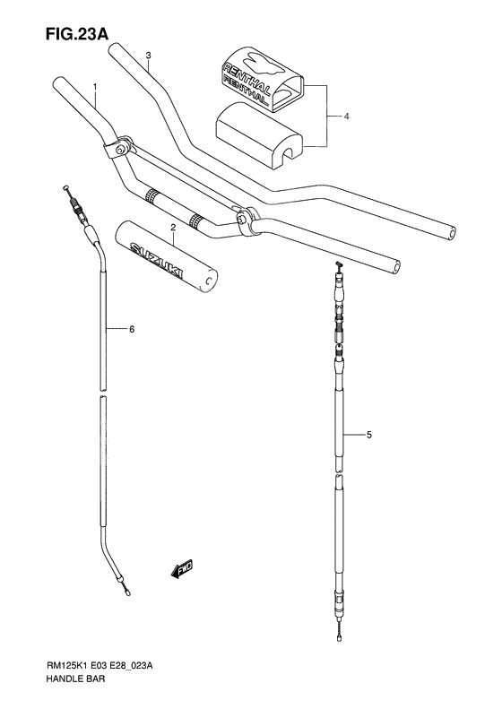 Handlebar              

                  Model k5/k6