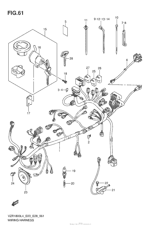 Wiring Harness (Vzr1800L4 E28)