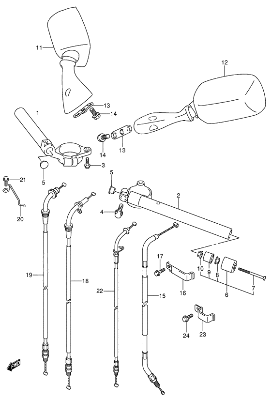 Handlebar              

                  Model y/k1