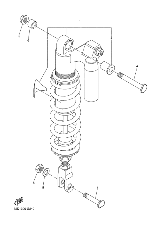 Rear suspension