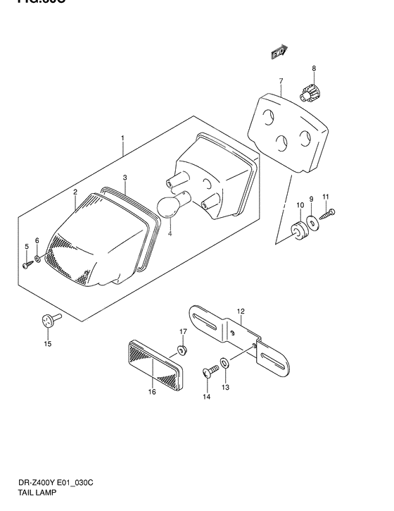 Tail lamp              

                  Dr-z400ey/ek1/ek2/ek3/ek4 e24