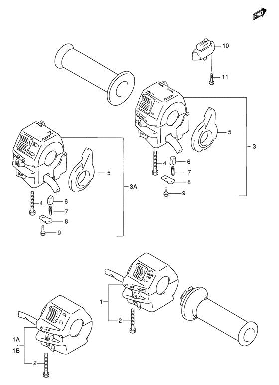 Handle switch