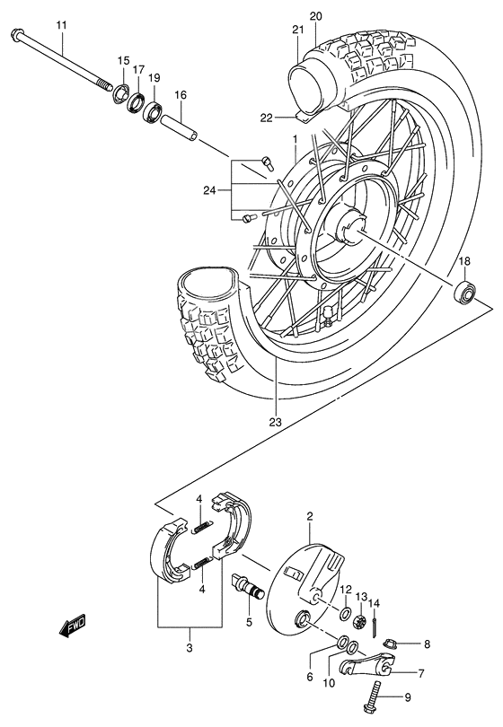 Transom + tube