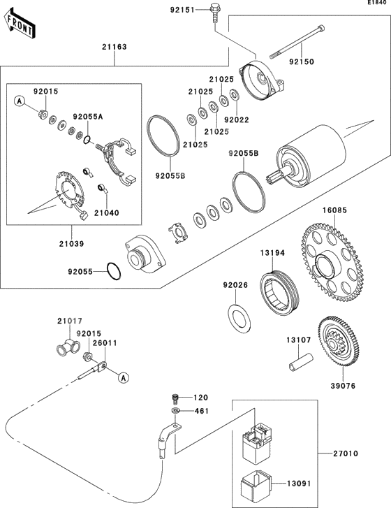 Starter motor