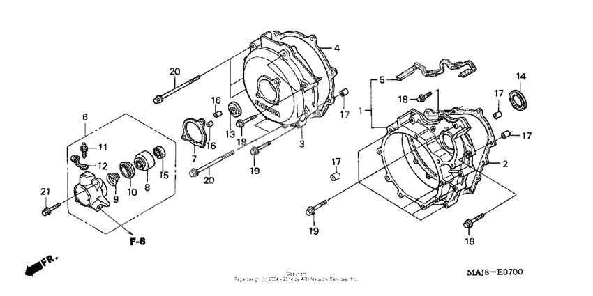 Clutch cover