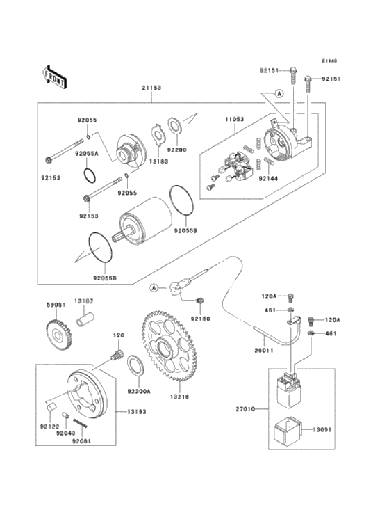 Starter motor