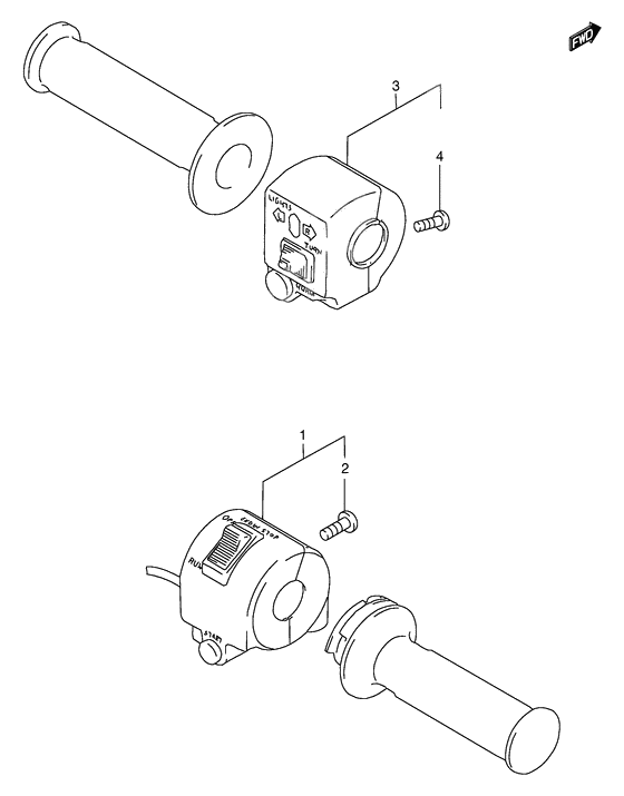 Handle switch              

                  Model t/w/x