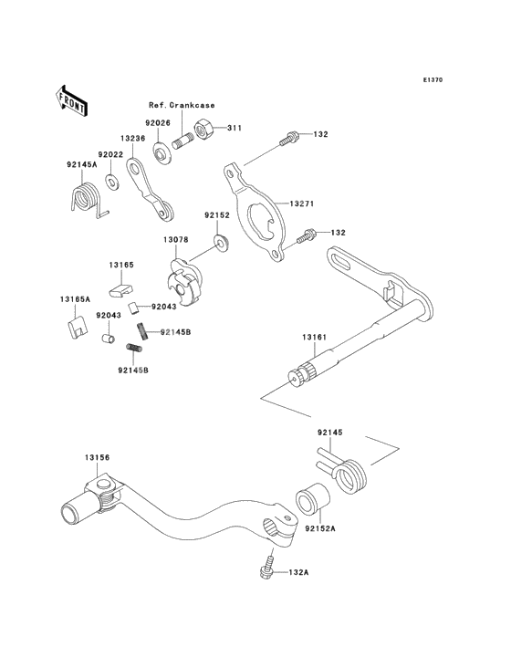 Gear change mechanism