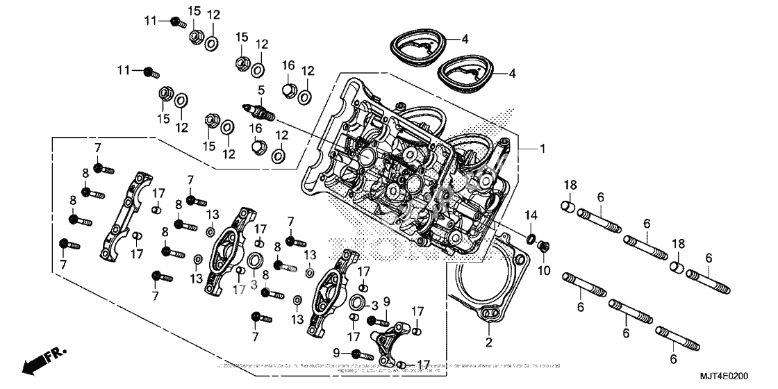Cylinder head (fr.)