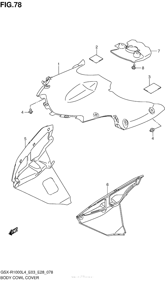 Body cowl cover