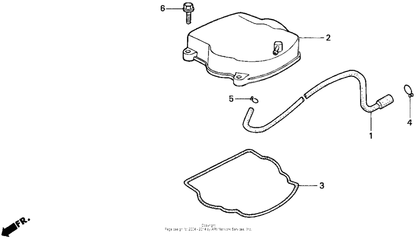 Cylinder head cover