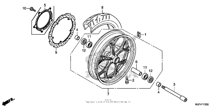 Front wheel