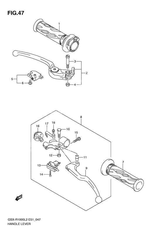 Handle lever