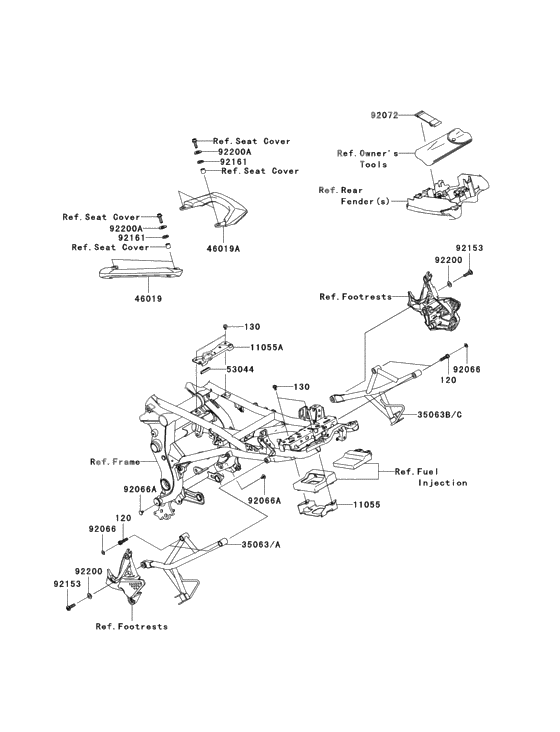 Frame fittings