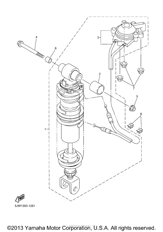 Rear suspension