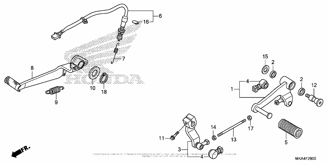 Педаль(Лапка)