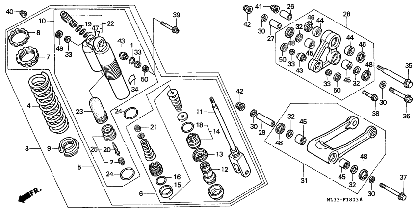 Rear cushion              

                  CR500RS/RT/RV