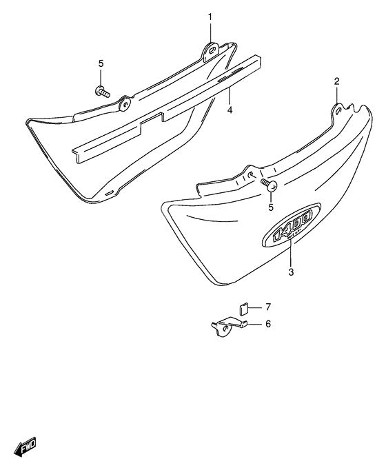 Frame cover              

                  Model w/x/y/k1