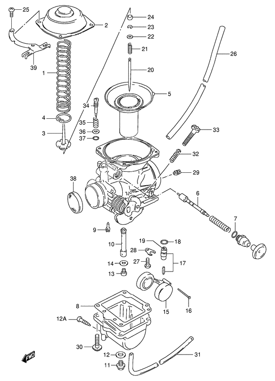 Carburetor assy
