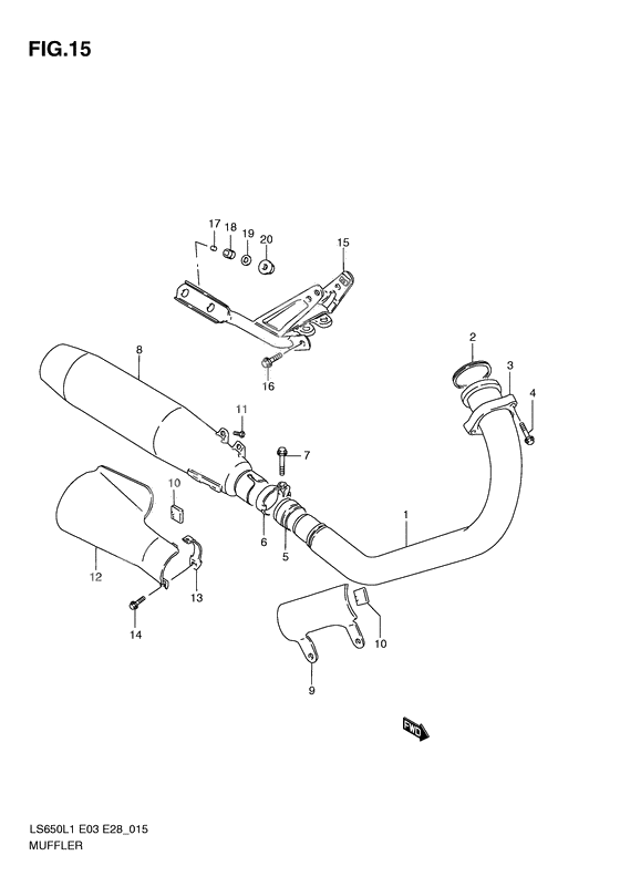 Muffler comp