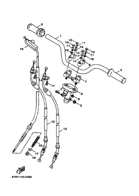 Steering handle