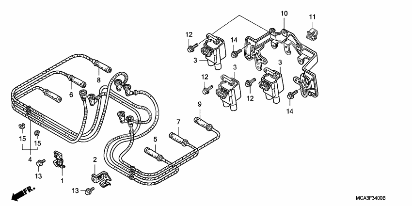 Ignition coil              

                  GL1800A1/A2/A3/A4/A5