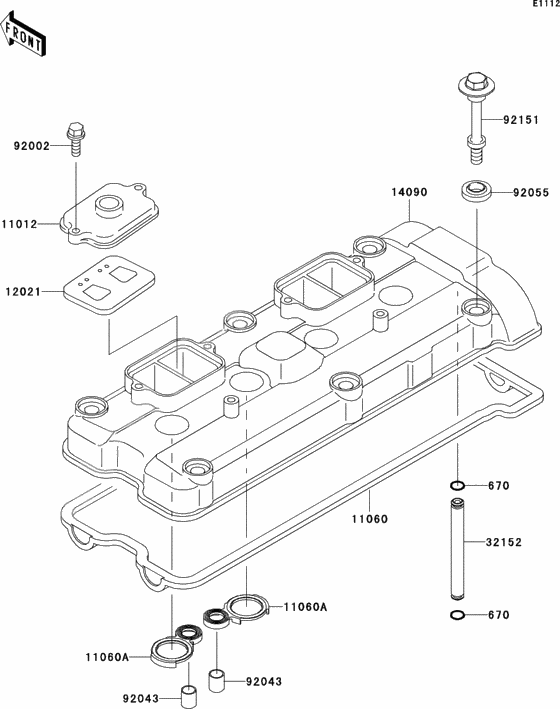 Cylinder head cover