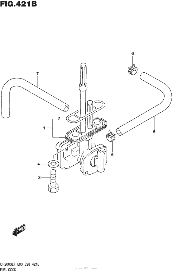 Fuel Cock (Dr200Sl7 E28)