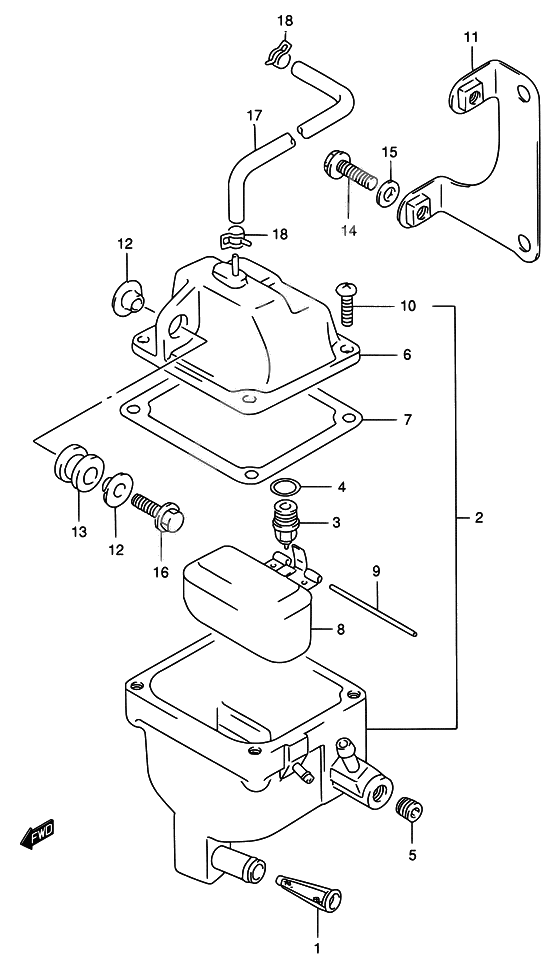 Fuel vapor separator