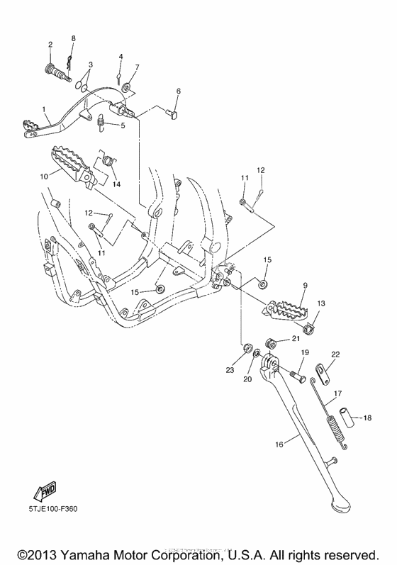 Подножки & Подставка
