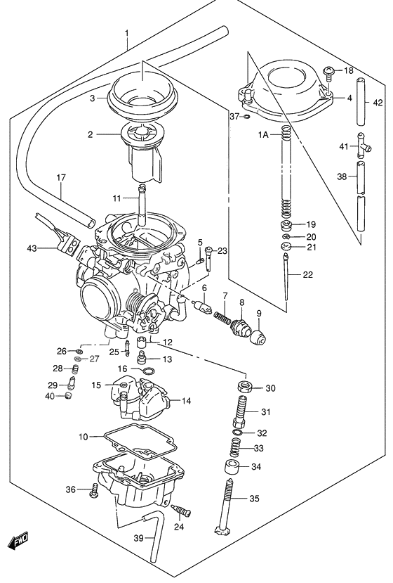 Carburetor assy