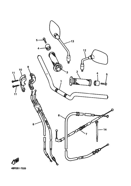 Steering handle