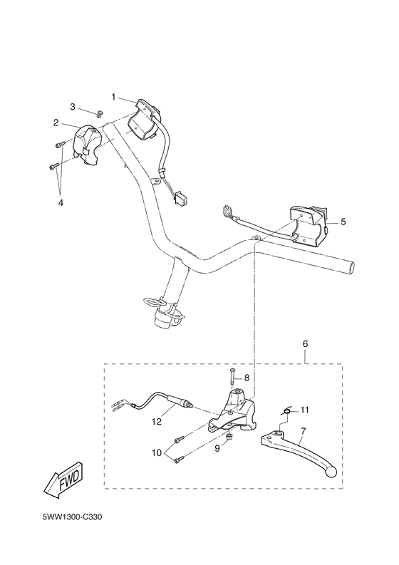 Handle switch & lever