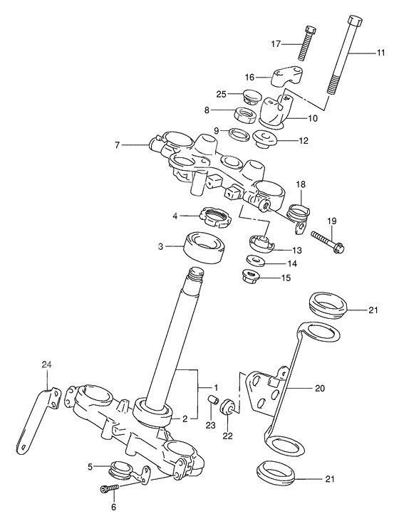 Steering stem