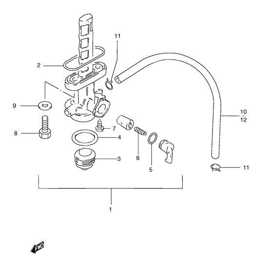 Fuel cock              

                  Ts185ercv p9