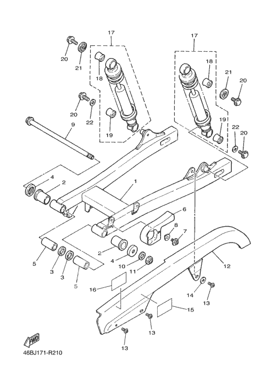 Задний рычаг & Подвеска