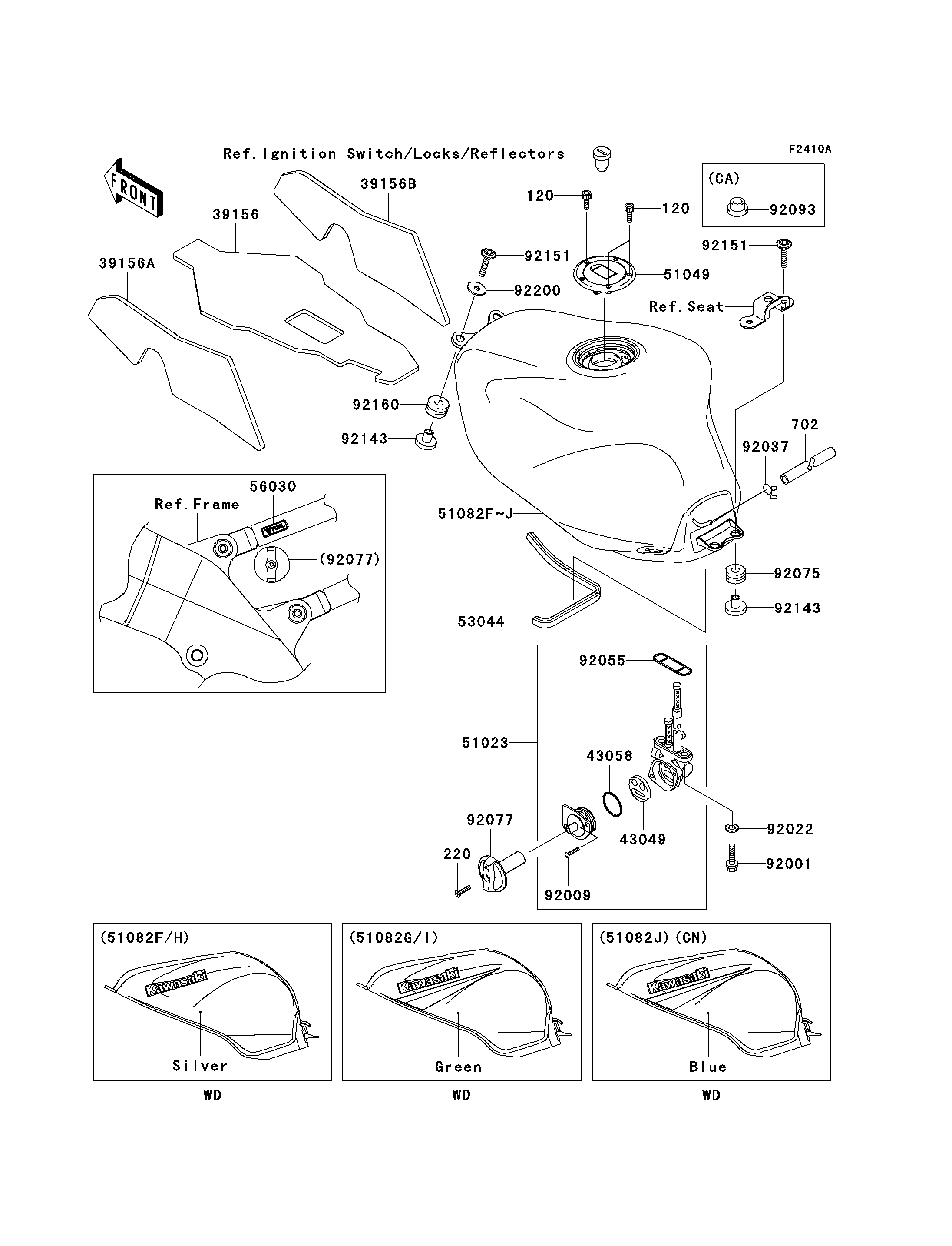 Fuel Tank(ZX900-F2)