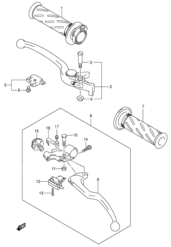 Handle lever