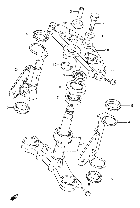 Steering stem