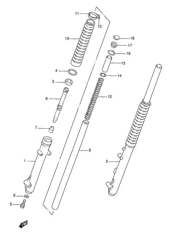 Front damper              

                  Model k1 e71