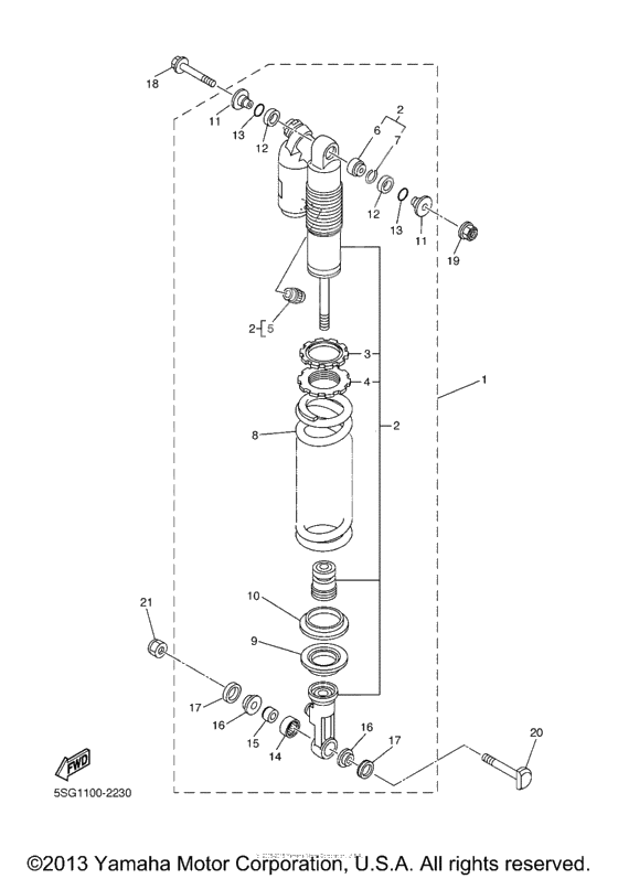 Rear suspension