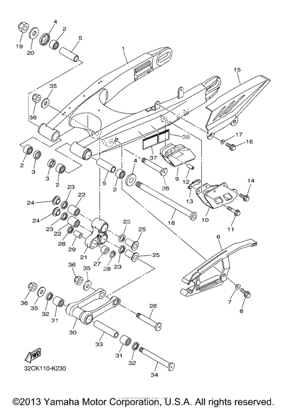 Задний рычаг & Подвеска