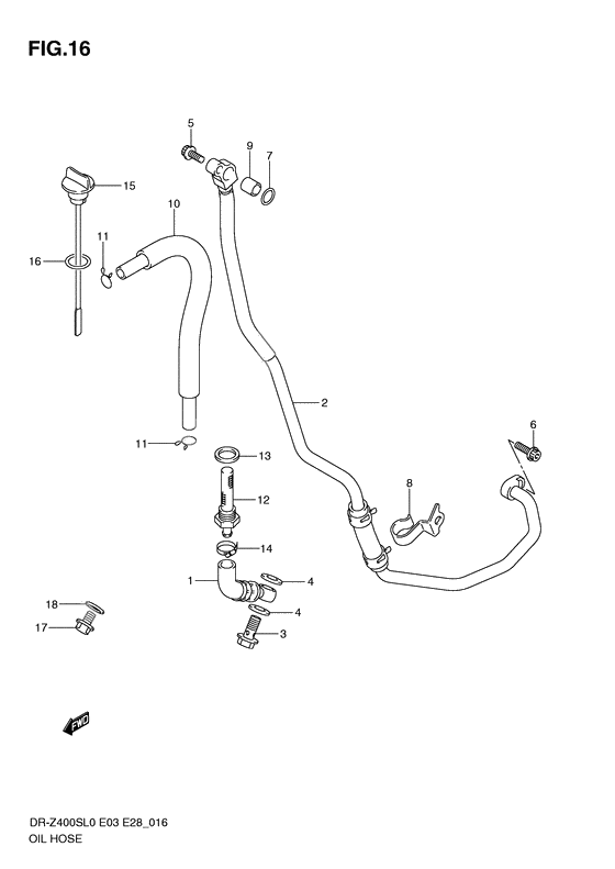 Oil hose