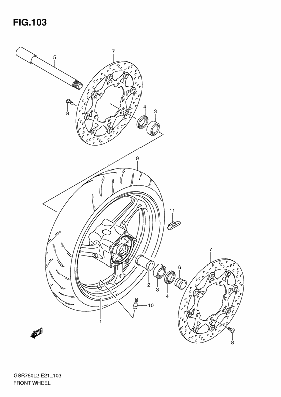 Transom + tube              

                  Gsr750l2 e24