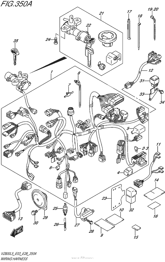 Wiring Harness (Vz800L5 E03)