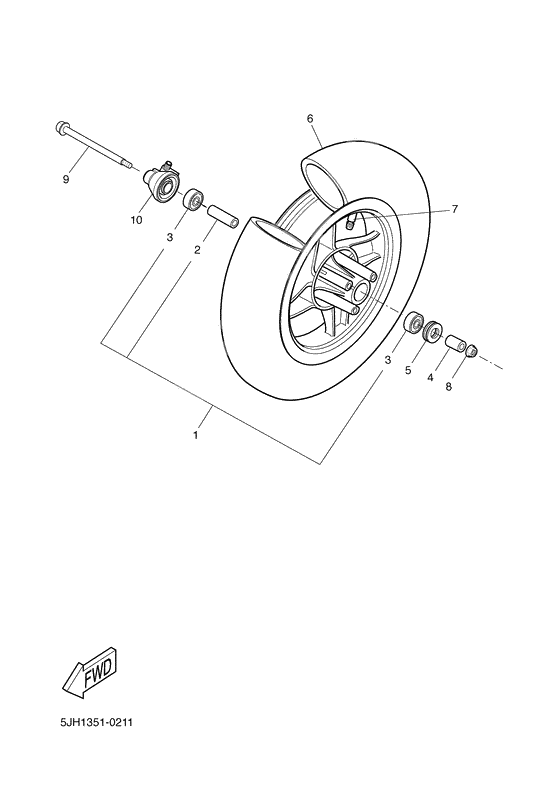 Front wheel