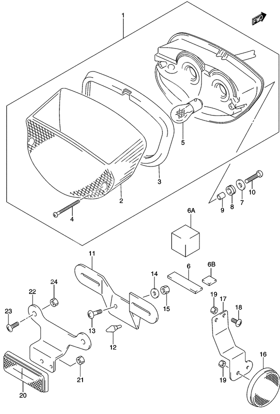 Rear combination lamp